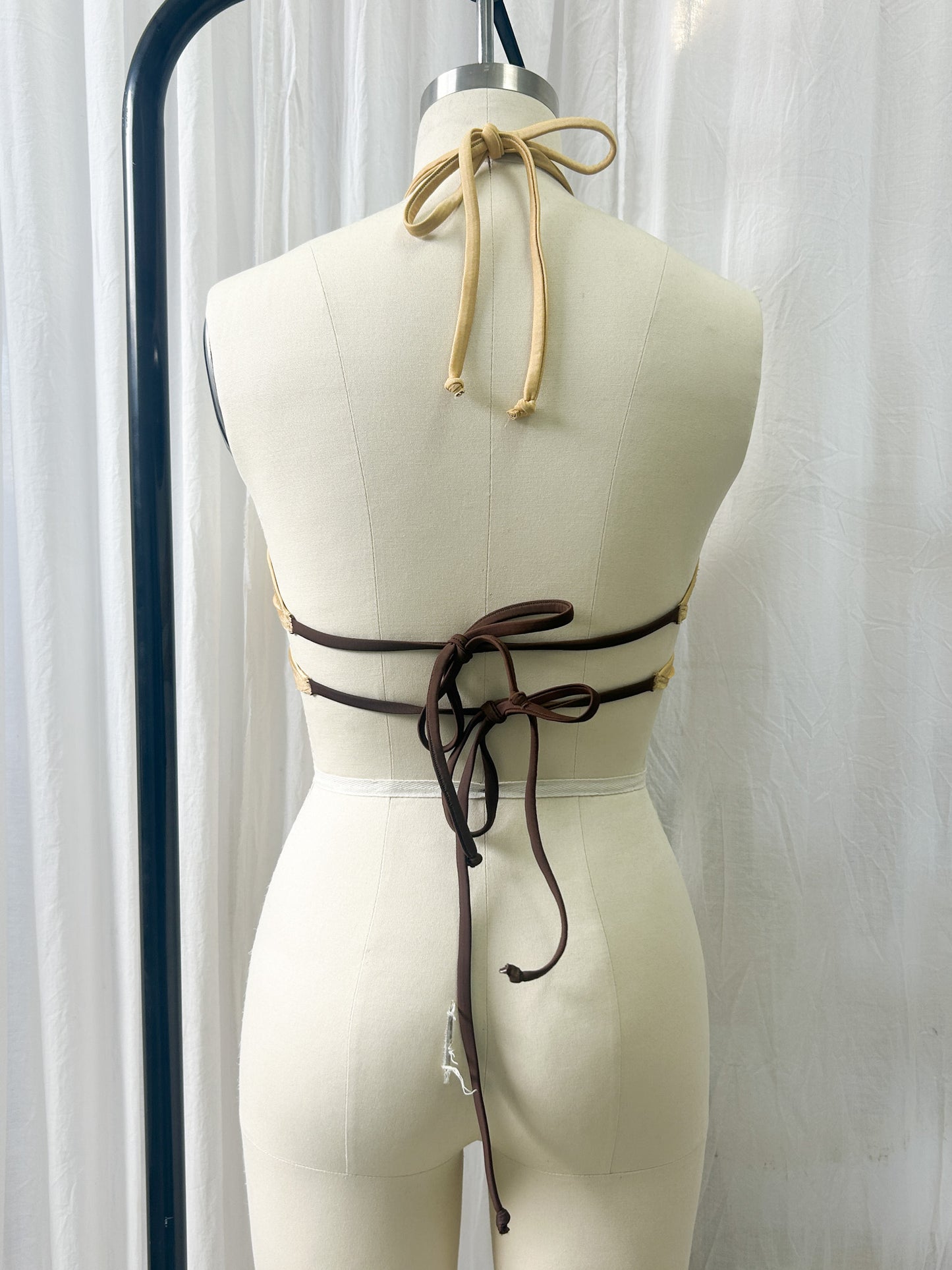 Mini top - gold, chocolate (one size)