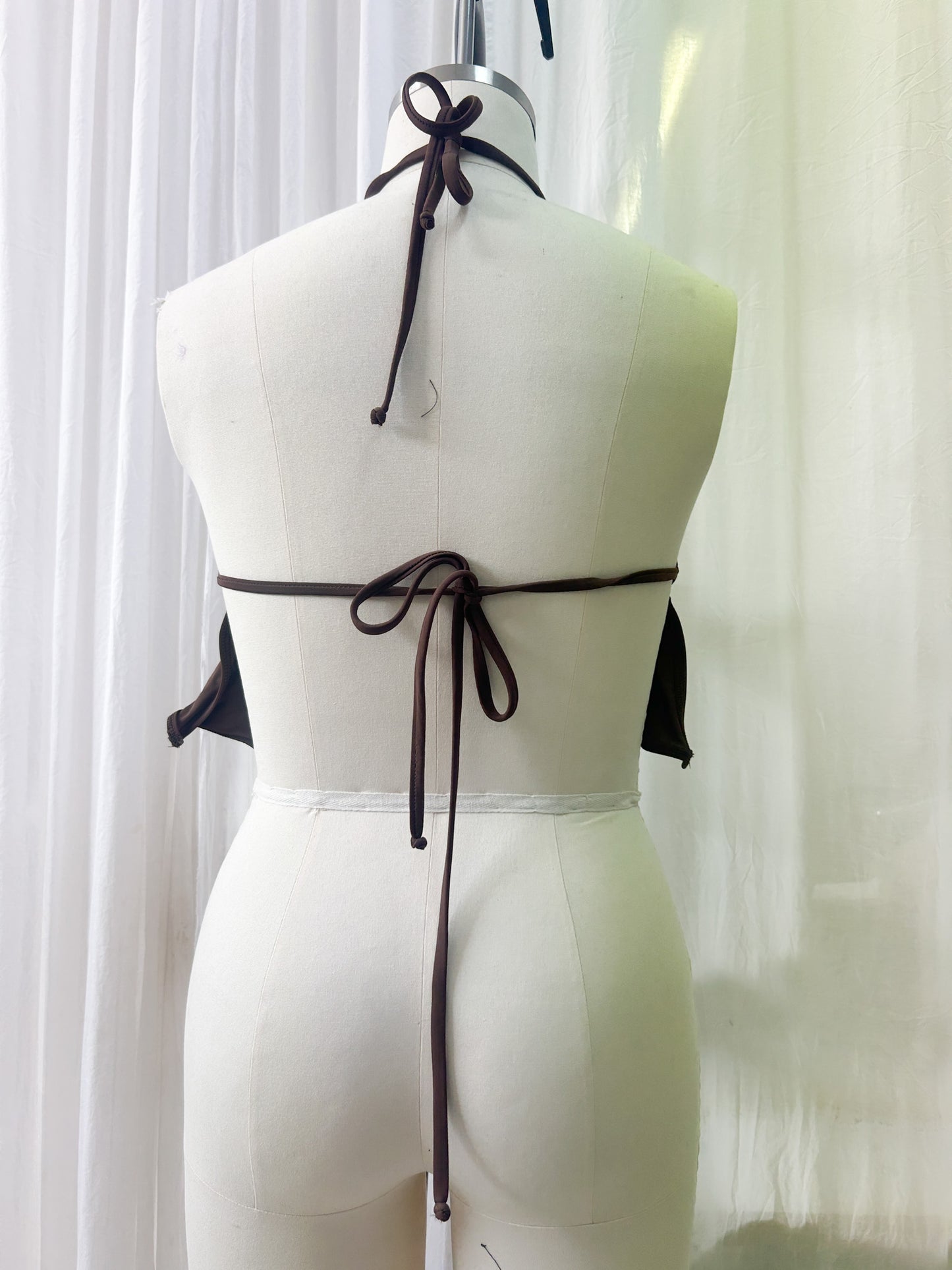 Soiree top - chocolate (large)