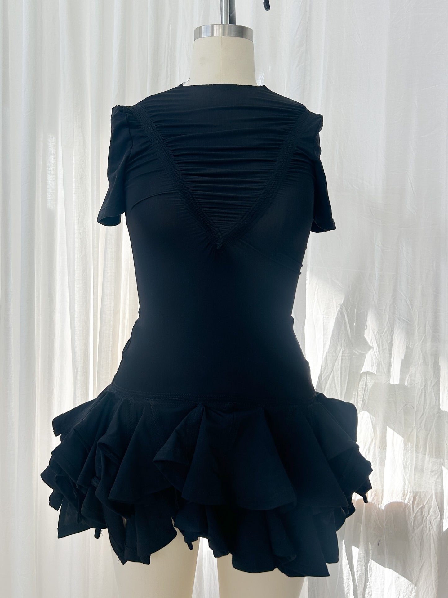 Tutu dress - black (extra small)