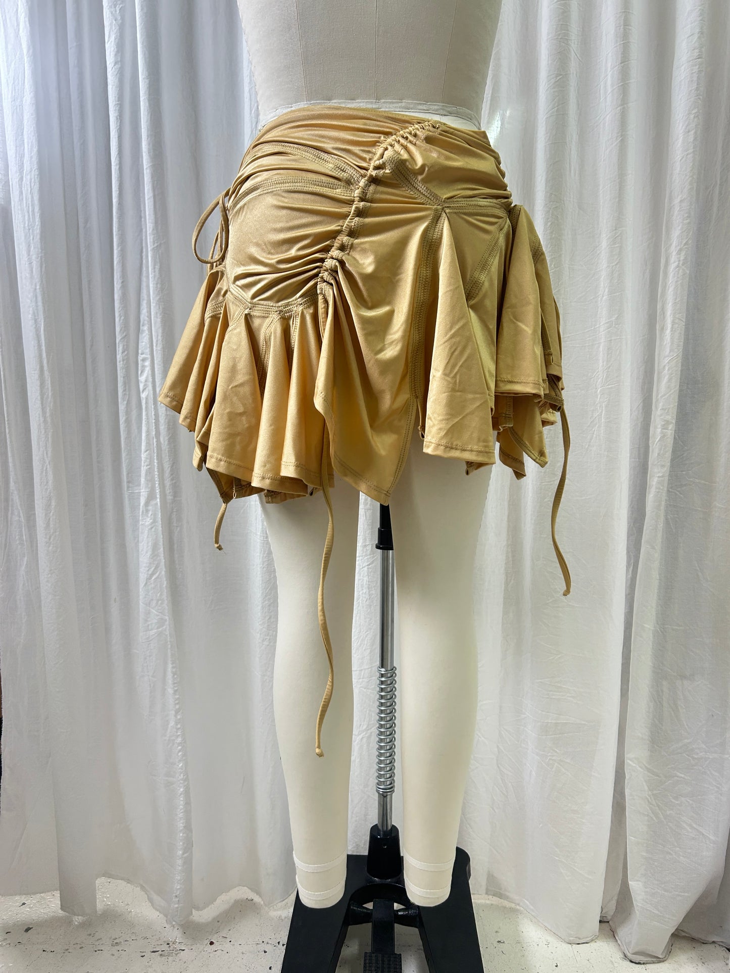 Gold Tankini Skirt - L
