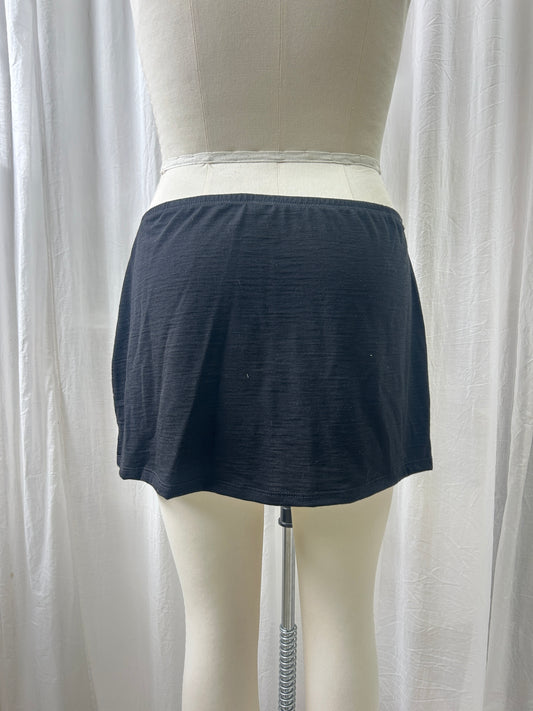 Frilly Merino Wool Mini Skirt - 16/18