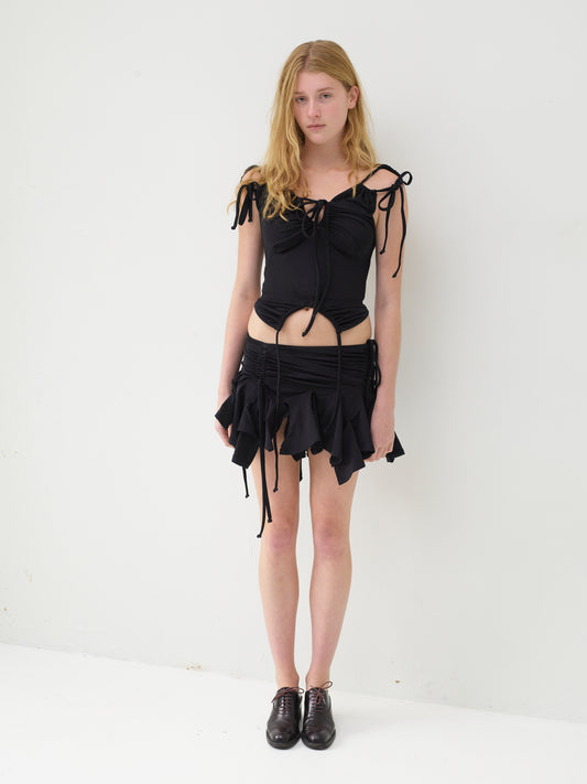 Tankini skirt - black
