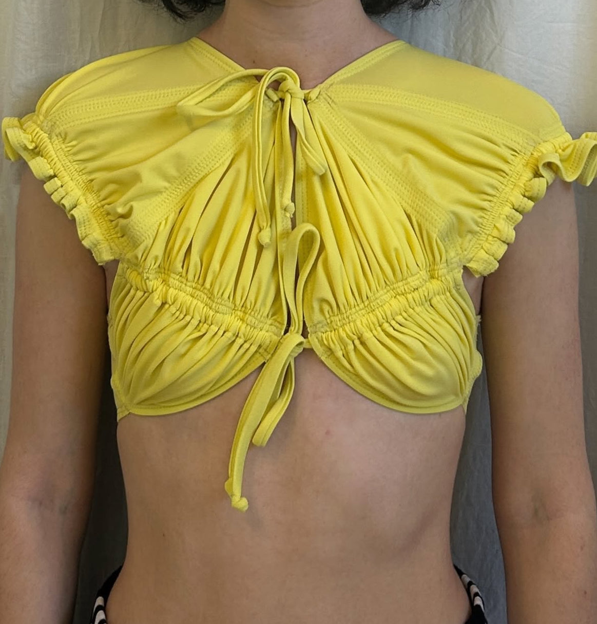 Bikini bolero - pearl