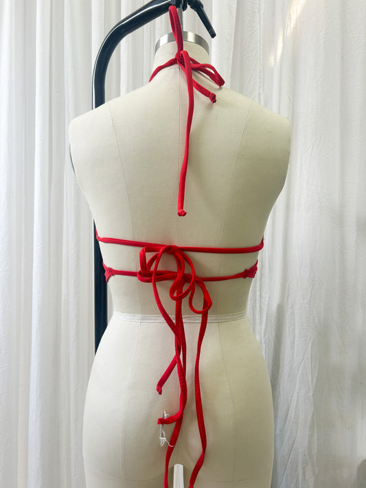 Mini top - cherry red (one size)