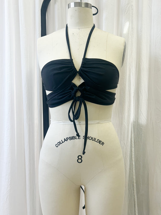 Mini top - black (one size)