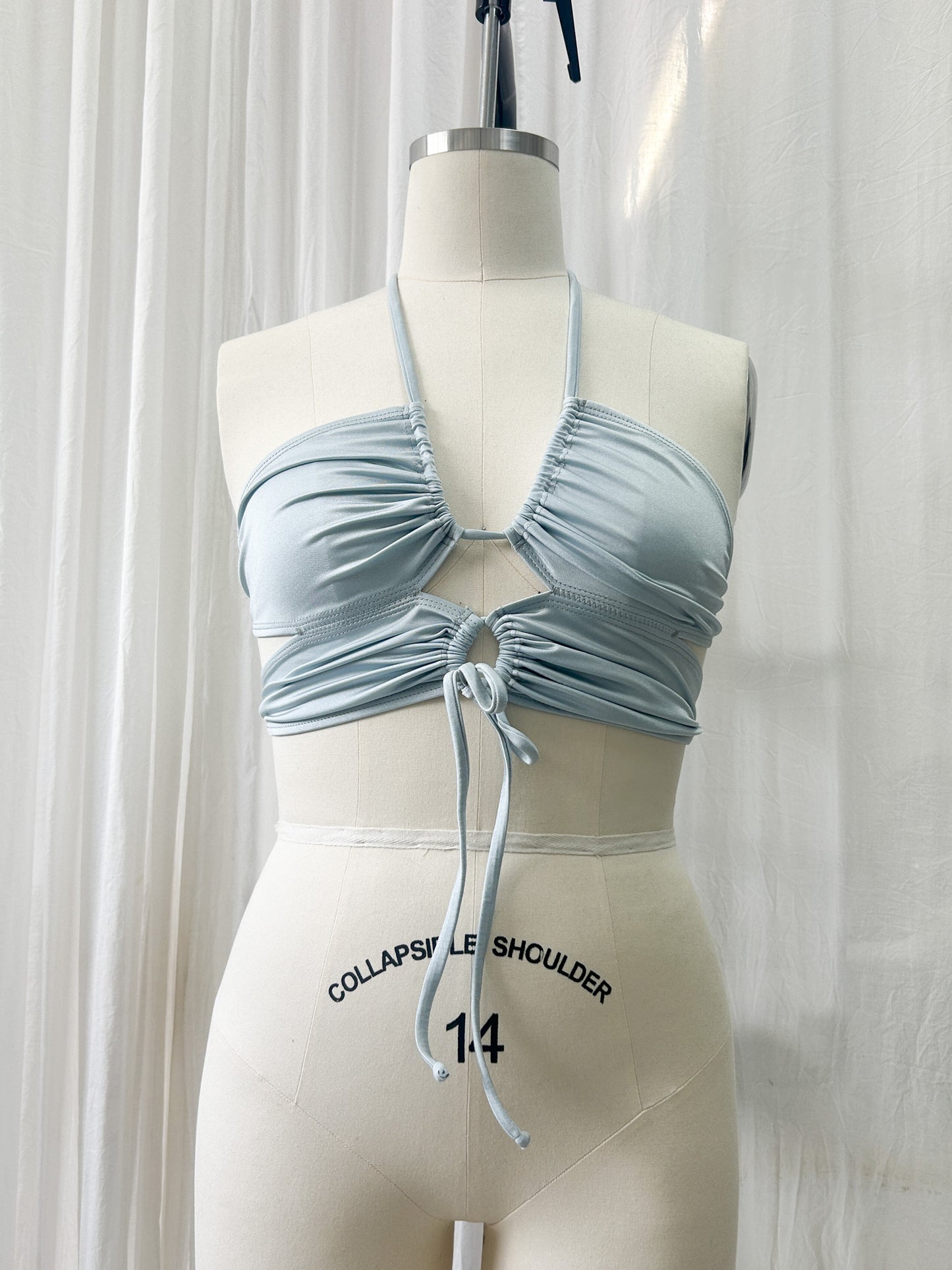 Mini top - silver (one size)