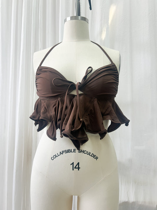 Soiree Top - Chocolate L