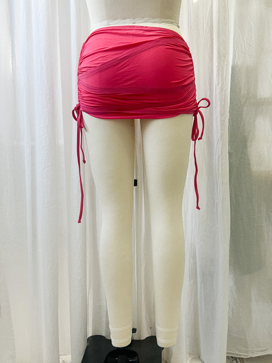 SS22 Micro bandeau skirt - fuschia pink (medium)