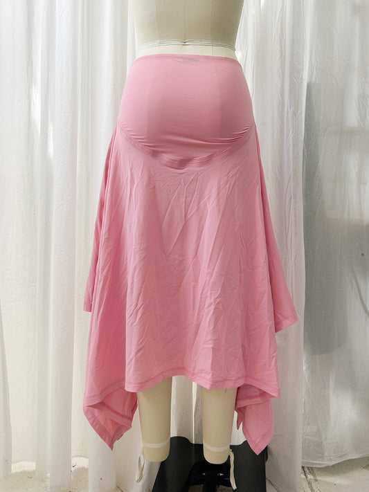 SS22 - Handkerchief bowtie skirt - baby pink (extra small)