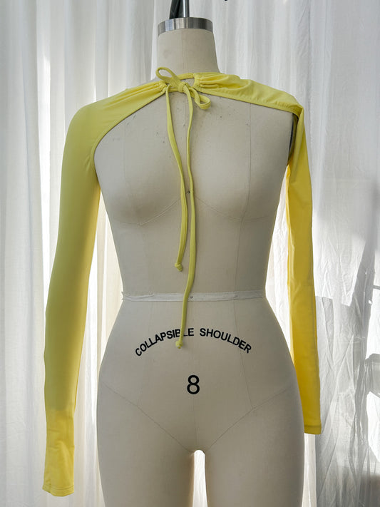 R25- Cupid sleeve - lemon (extra small)