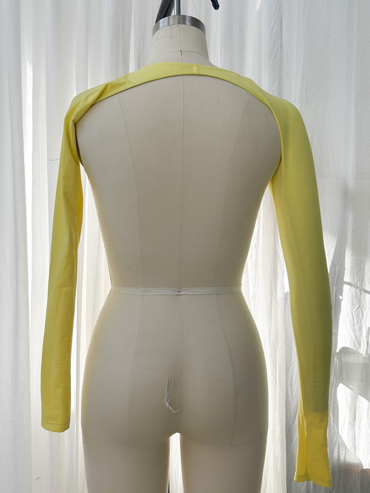 R25- Cupid sleeve - lemon (extra small)