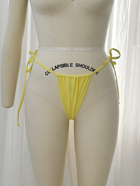 String bikini bottom - lemon (small)