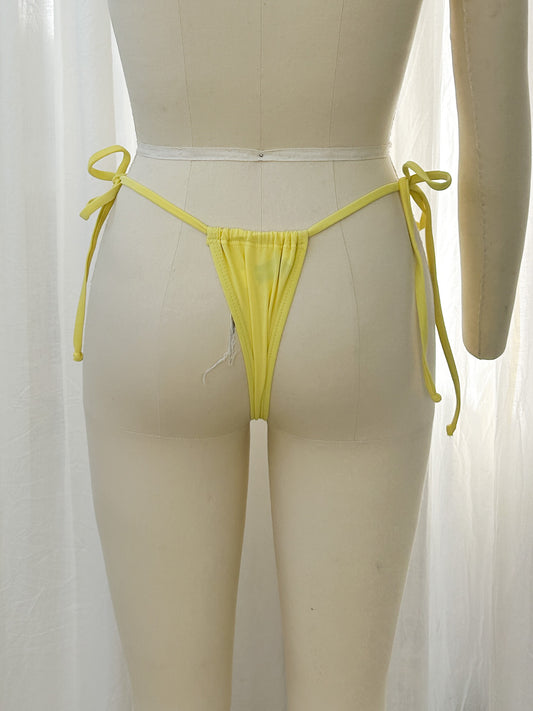 String bikini bottom - lemon (small)