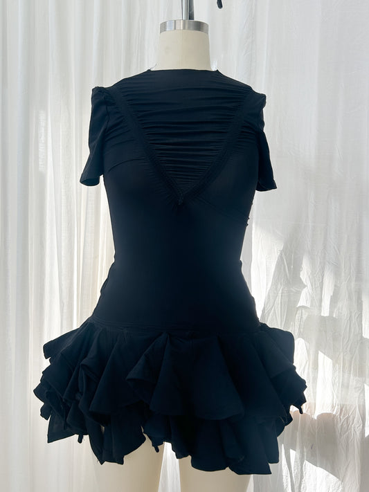Tutu dress - black (extra small)