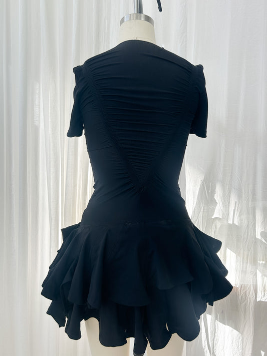 Tutu dress - black (extra small)