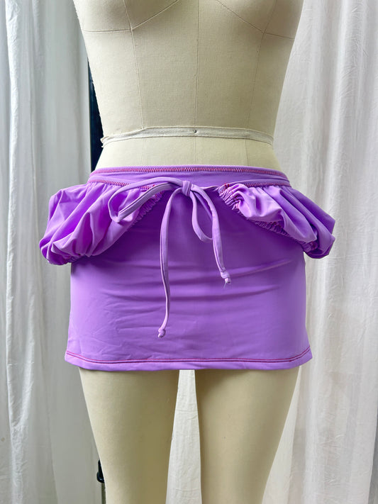 Lilac Puff Mini Skirt - XS