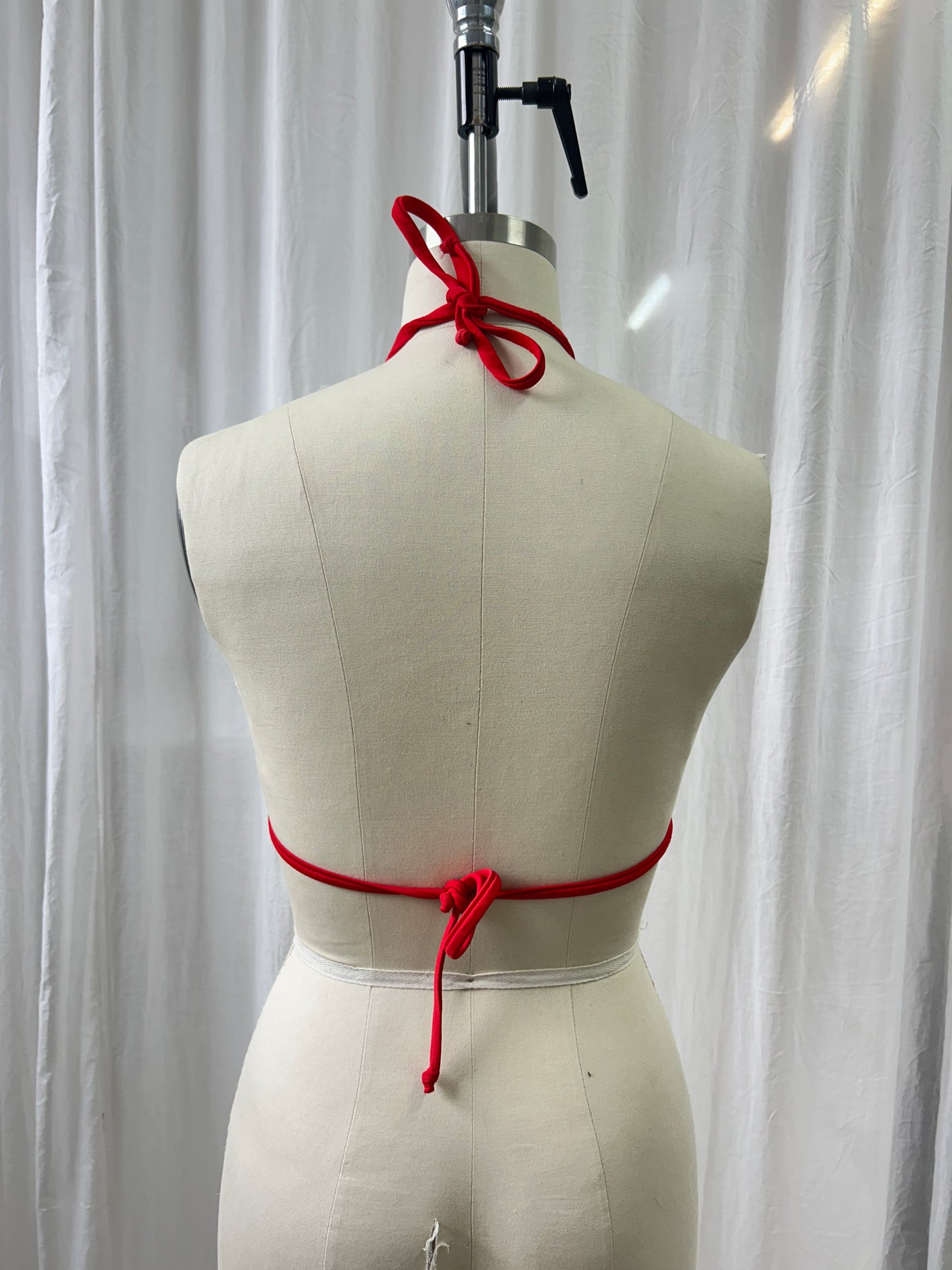 Classic Red Bikini Top S