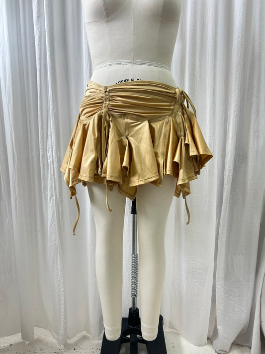Gold Tankini Skirt - L