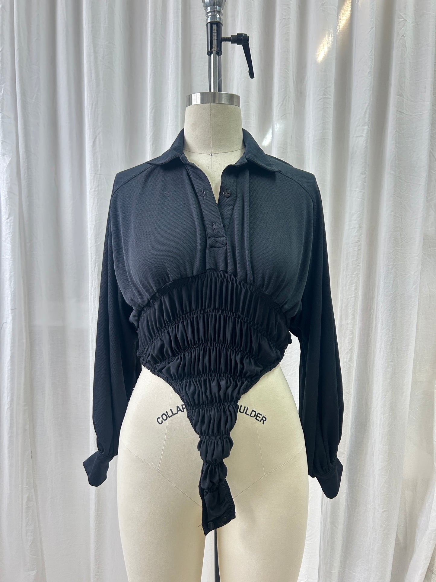 Layout Leotard Black- 10/12