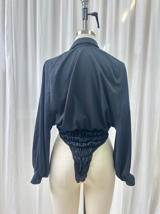 Layout Leotard Black- 10/12