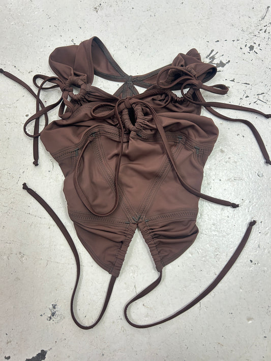 Tankini Top Chocolate - XS