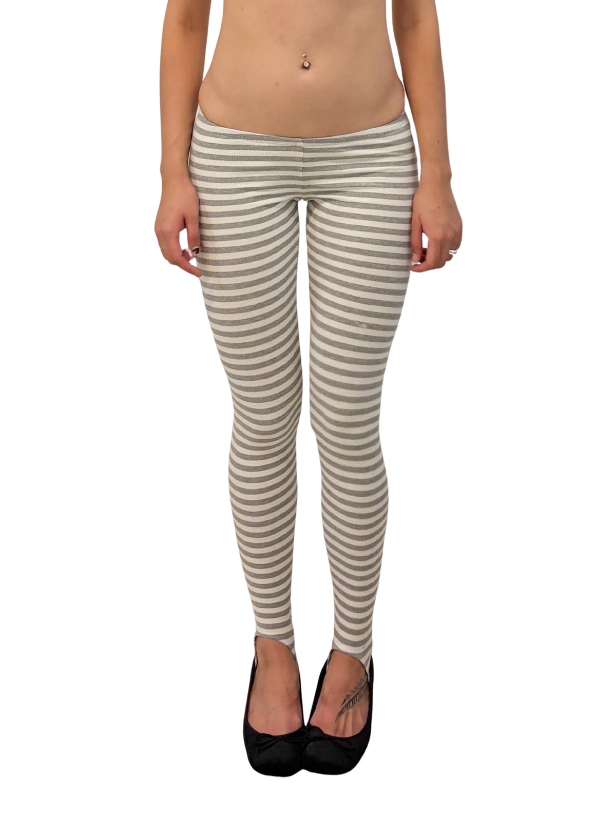Stirrup leggings - grey