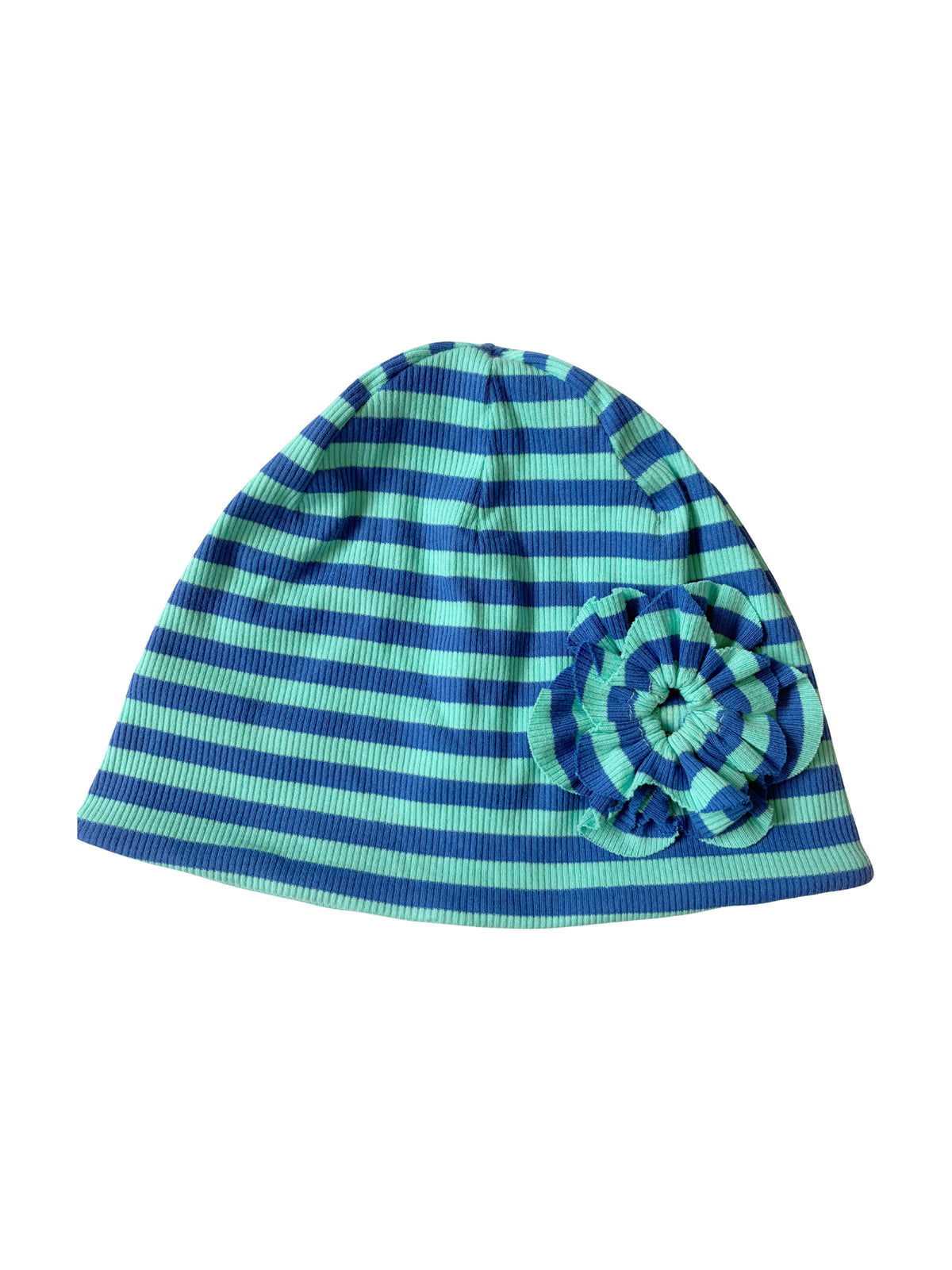 Rosette beanie - blue